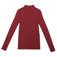 CutSweater | Women's Cosy Knit Pullover-Burgundy-State of Style