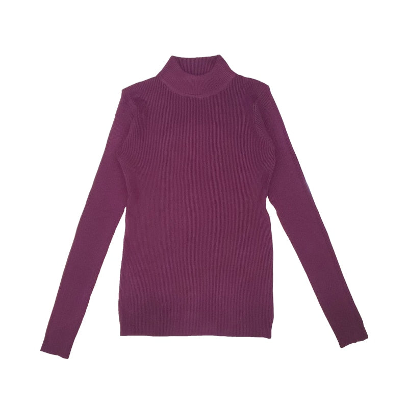 CutSweater | Women's Cosy Knit Pullover-Dark Red-State of Style