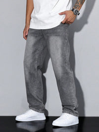 Casual men's jeans with straight leg – Milan