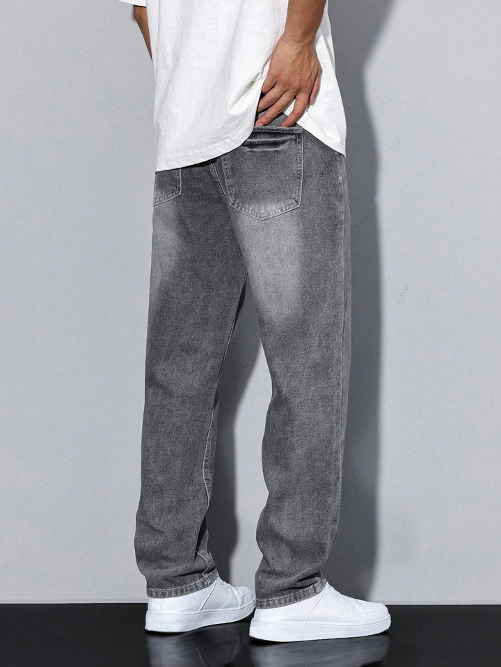 Casual men's jeans with straight leg – Milan