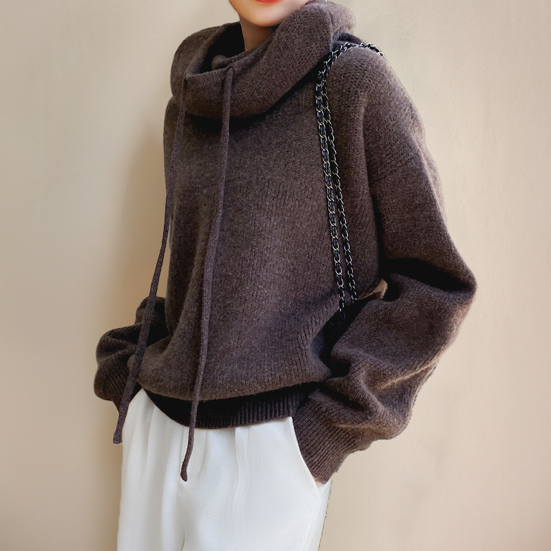 Roll-neck jumper made of merino wool – Amira autumn edition