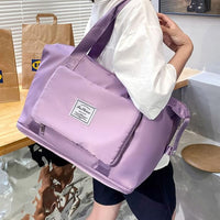 Dahlia Foldable Travel Bag-Black-State of Style