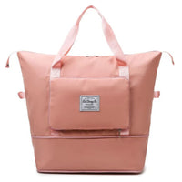 Dahlia Foldable Travel Bag-Light Pink-State of Style