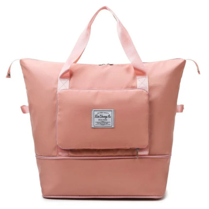 Dahlia Foldable Travel Bag-Light Pink-State of Style