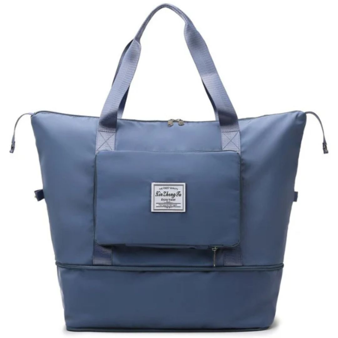 Dahlia Foldable Travel Bag-Midnight Blue-State of Style