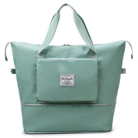 Dahlia Foldable Travel Bag-Sea Green-State of Style