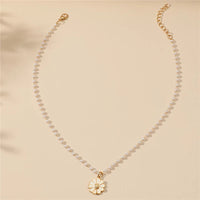 Daisy & Pearl Pendant Necklace for Women - Lara-State of Style