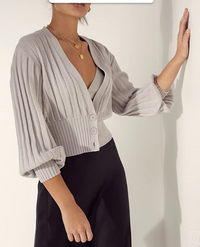 Daisy’s Pullover | Women's Cosy Knit Sweater-Grey-S-State of Style