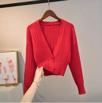 Daisy’s Pullover | Women's Cosy Knit Sweater-Red-S-State of Style