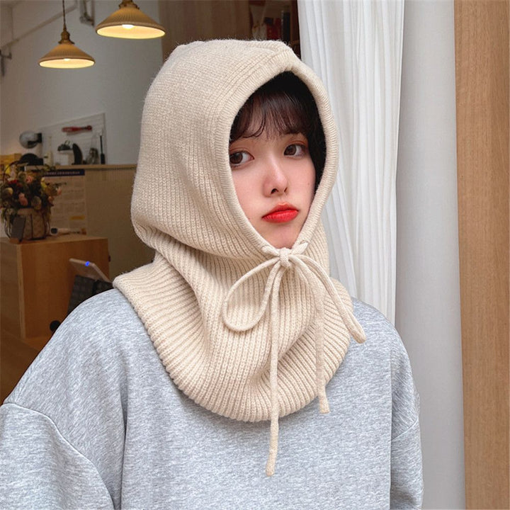 DaisysScarf | Women's Beanie & Scarf Set-Beige-State of Style