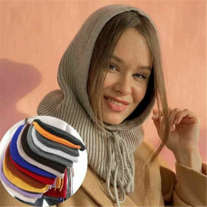 DaisysScarf | Women's Beanie & Scarf Set-Black-State of Style