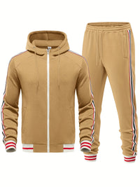 Damon - Men's Comfortable Tracksuit-Yellow-S-State of Style