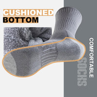 Daniel Crew Socks for Men (6 Pairs)-Black-S (6-8 AU)-State of Style