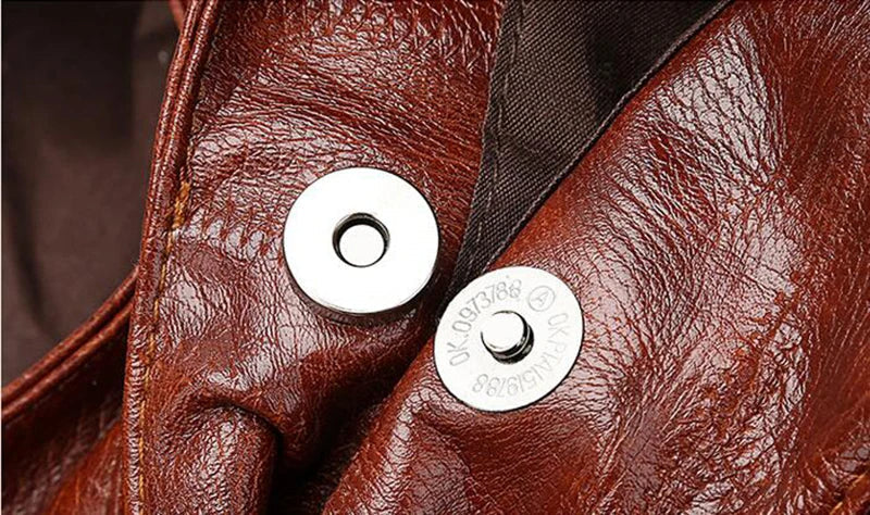 Daniela Traditional Bag – Vintage PU Leather Handbag with Shoulder Strap-Brown-State of Style