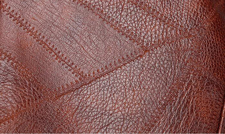 Daniela Traditional Bag – Vintage PU Leather Handbag with Shoulder Strap-Brown-State of Style