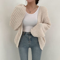 DaphnesVest | Warm Cardigan for Women-Beige-One Size-State of Style