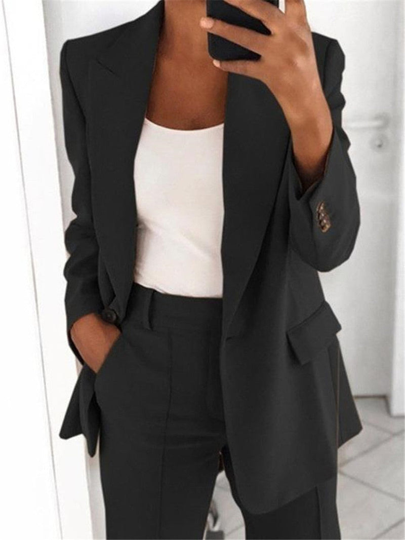 DarciasBlazer | Blazer for Women-Black-S-State of Style