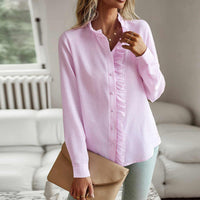 Daring and Stylish Blouse - RebelBlouse-Pink-S-State of Style