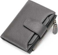 Compact Multi-Functional Leather Wallet – RFID Blocking