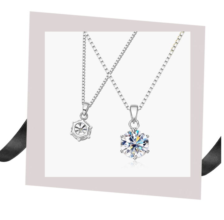 Dazzling Moissanite Necklace-State of Style