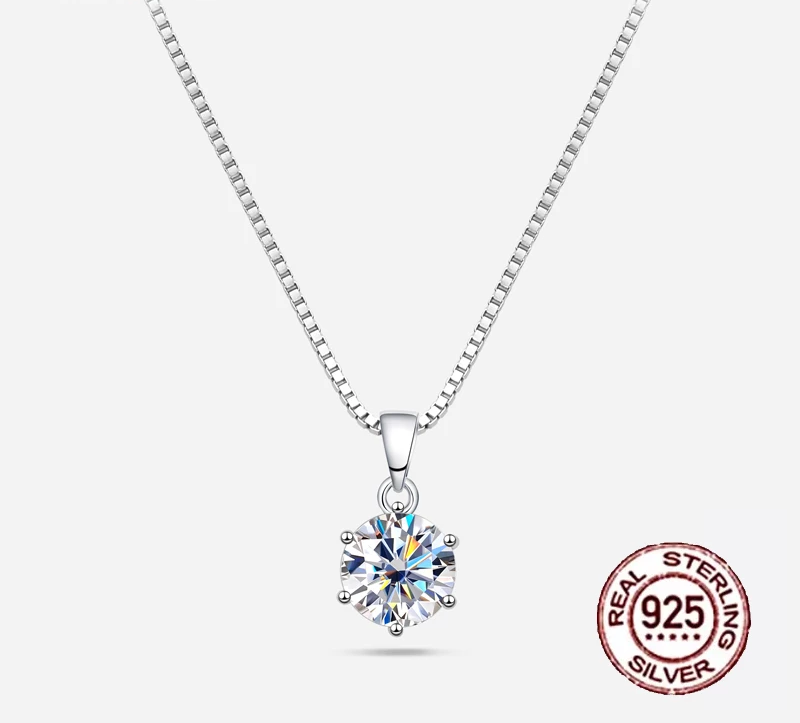 Dazzling Moissanite Necklace-State of Style