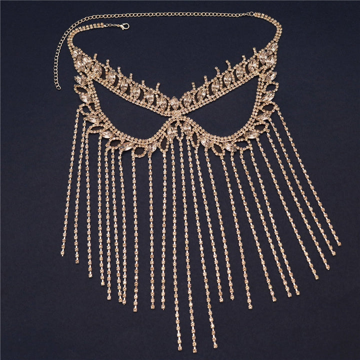 Dazzling Veil Mask | Masquerade Face Jewellery-Type A: Glow Colour-State of Style