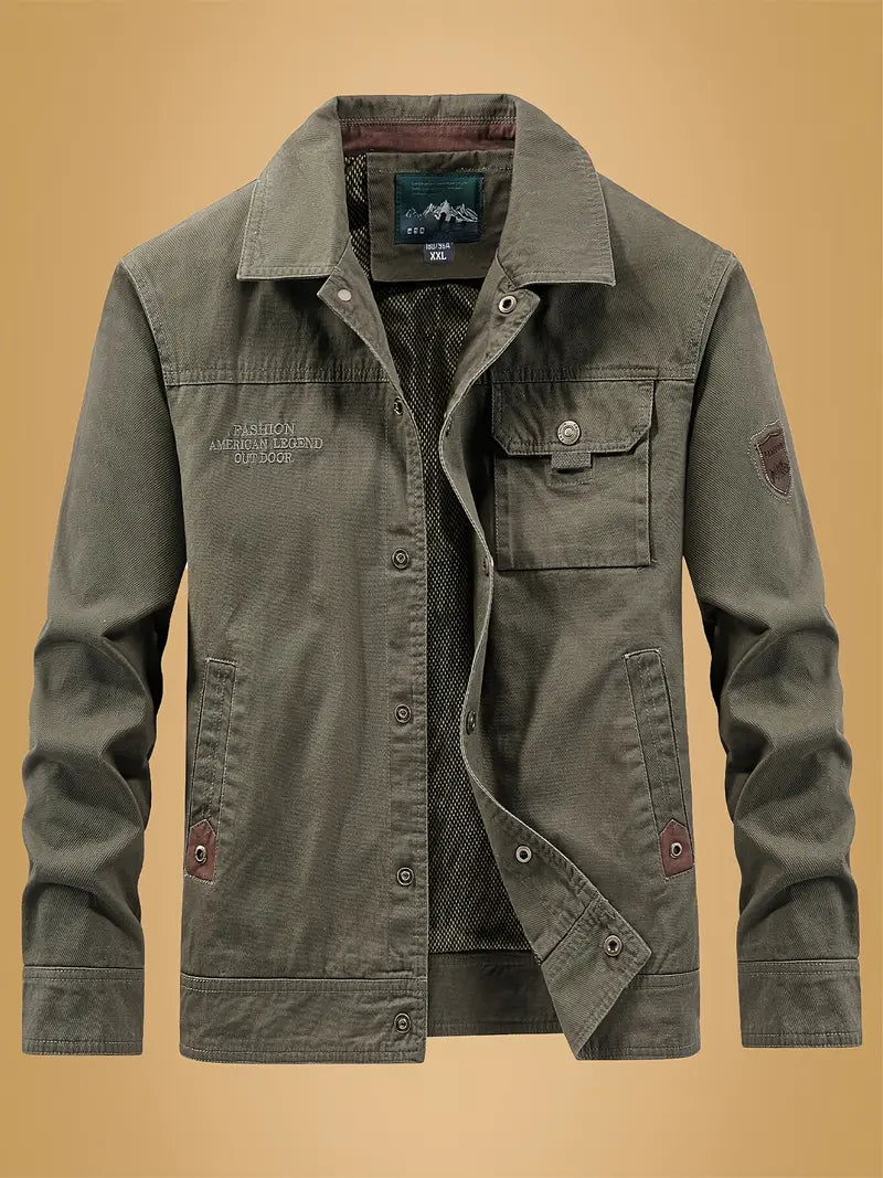 Vintage Men's Autumn Jacket – Tobias