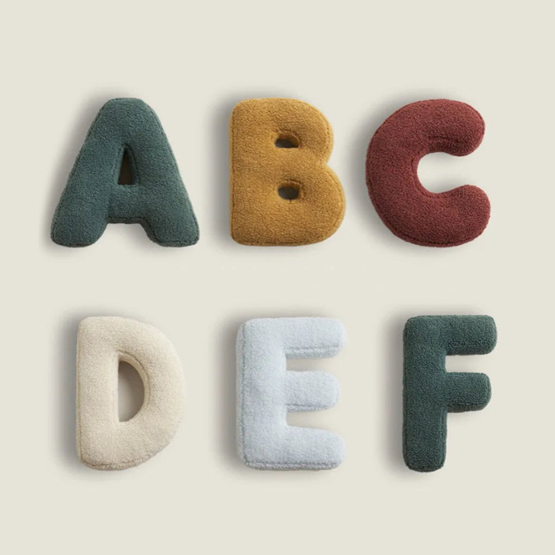 Decorative Alphabet Cushion – LetterLounge-A-State of Style