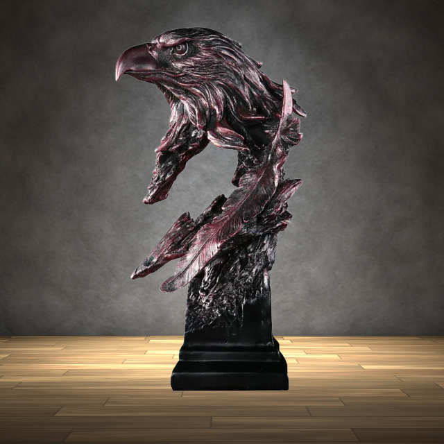 Decorative Bronze Eagle Statue - Aquila-Eagle head-State of Style