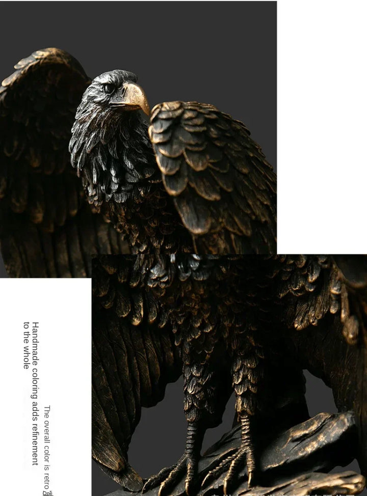 Decorative Bronze Eagle Statue - Aquila-Eagle-State of Style