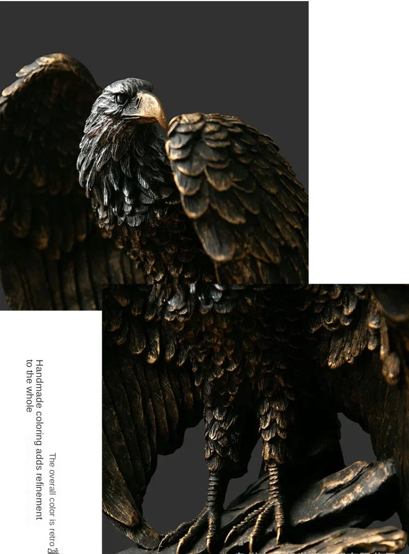 Decorative Bronze Eagle Statue - Aquila-Eagle-State of Style