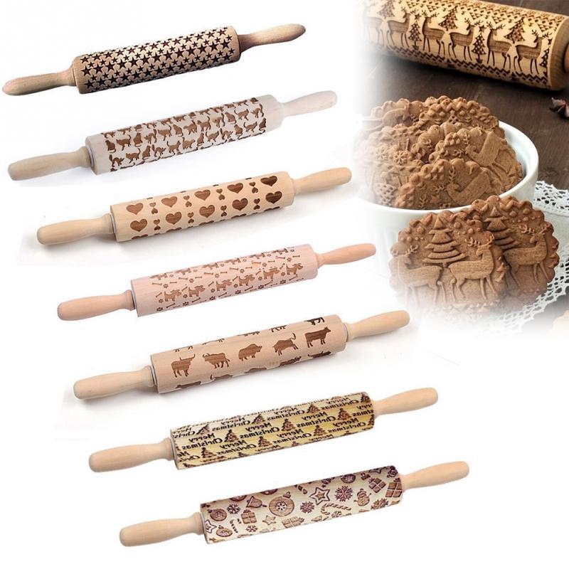 Decorative Rolling Pin - CookieCrafter-Christmas-State of Style