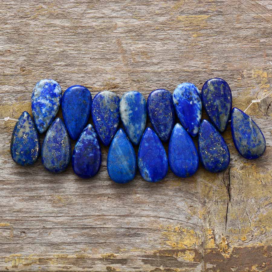 Deep Blue Lapis Earrings by the Dreamers – Selene-State of Style