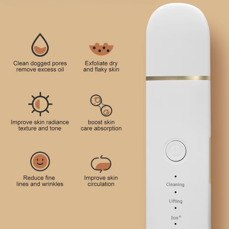 Deep Cleansing Skin Scrubber-White-State of Style