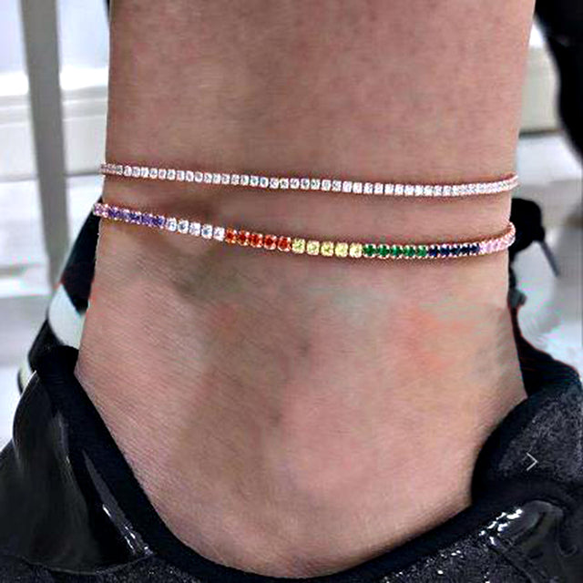 Delicate Beaded Snake Anklet | Elegant Foot Jewellery-Butterfly Gold-State of Style