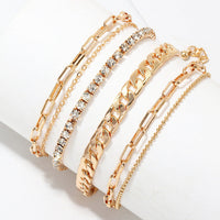 Delicate Beaded Snake Anklet | Elegant Foot Jewellery-Luxury Gold-State of Style