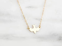 Delicate Bird Necklace-State of Style