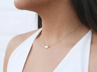 Delicate Bird Necklace-State of Style