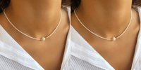 Delicate Pearl Necklace (1+1 Free) - LuxeParel-Turquoise + black (1+1 free)-State of Style