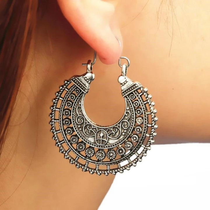 Delicate Tibetan Earrings | 925 Silver Jewellery-State of Style