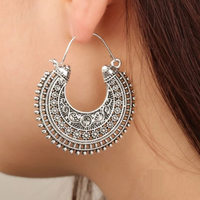 Delicate Tibetan Earrings | 925 Silver Jewellery-State of Style