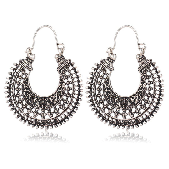 Delicate Tibetan Earrings | 925 Silver Jewellery-State of Style