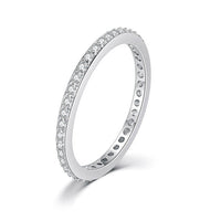 Delicate Women's Ring | Small & Sweet Design | Minimalist Jewellery-Diameter (mm):60-Silver-State of Style