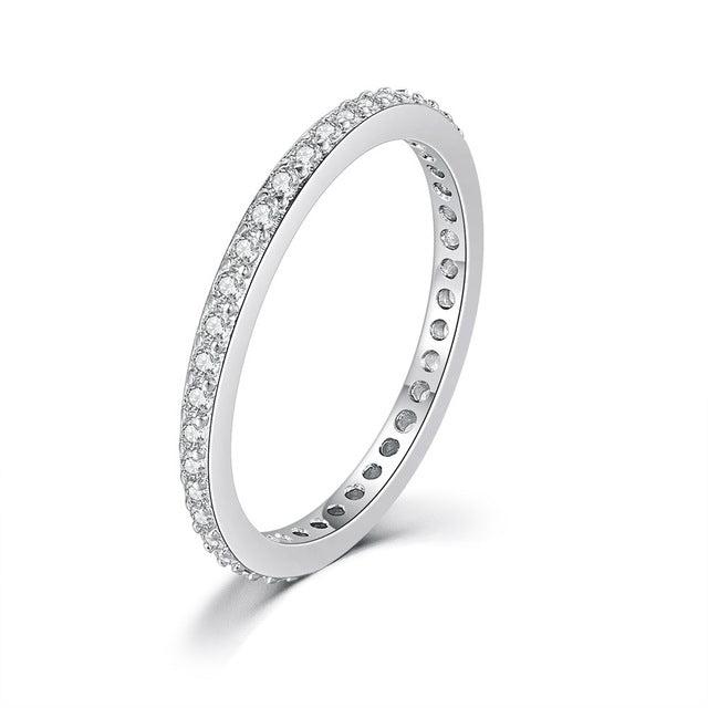 Delicate Women's Ring | Small & Sweet Design | Minimalist Jewellery-Diameter (mm):60-Silver-State of Style