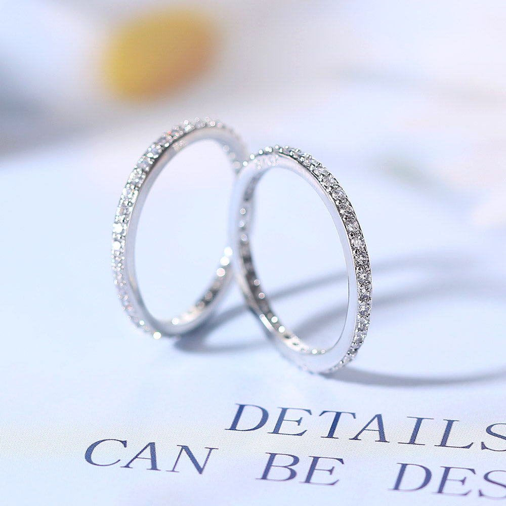 Delicate Women's Ring | Small & Sweet Design | Minimalist Jewellery-Diameter (mm):60-Silver-State of Style