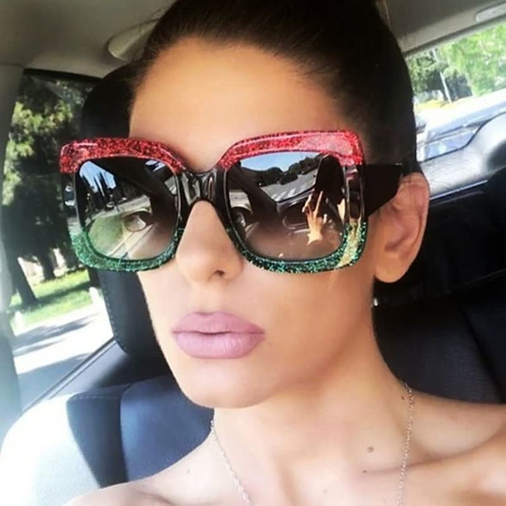 DelicateGlasses | Trendy Women's Sunglasses-Black/Grey-State of Style