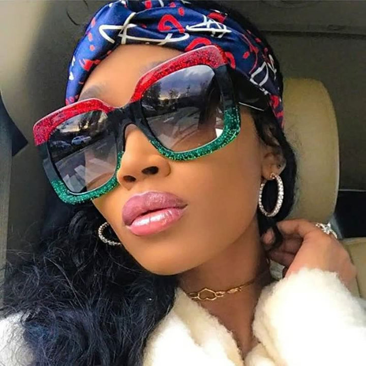 DelicateGlasses | Trendy Women's Sunglasses-Black/Grey-State of Style