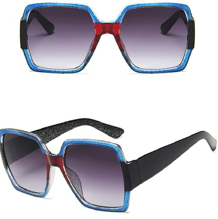 DelicateGlasses | Trendy Women's Sunglasses-Blue/Grey-State of Style