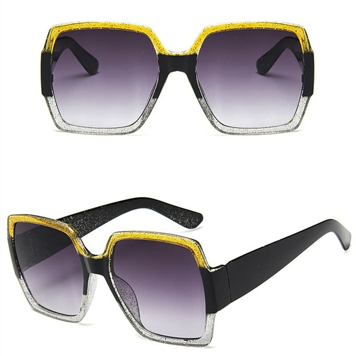 DelicateGlasses | Trendy Women's Sunglasses-Yellow/White-State of Style