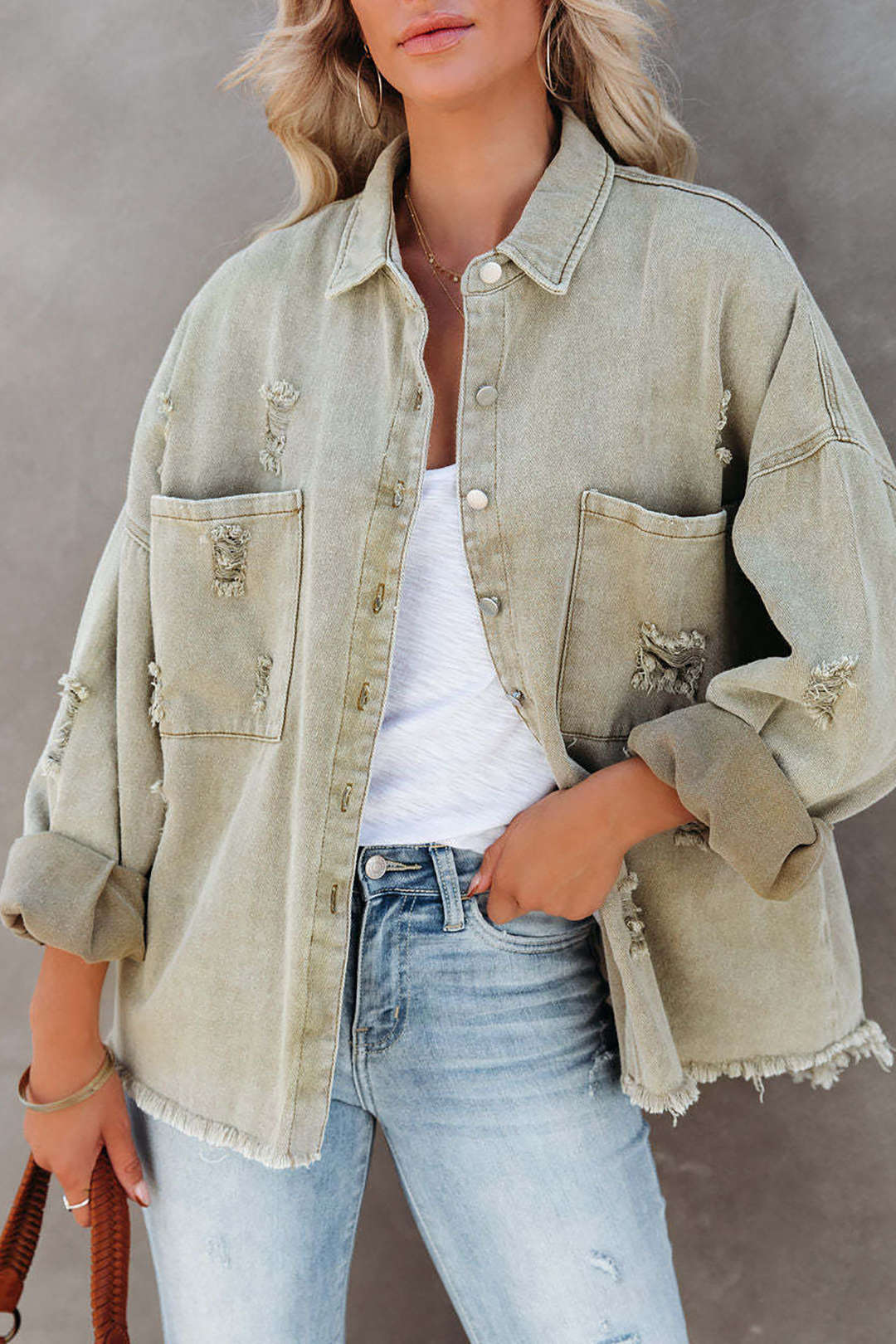 Denim jacket with character – Leona-S-State of Style